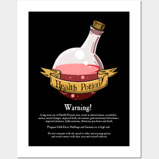 Health Potion Posters and Art